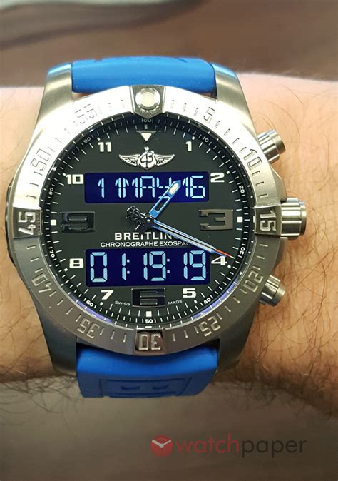 breitling exospace b55 connected|Breitling b55 manual.